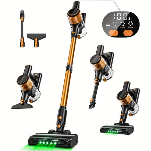 AS-44 Stick Vacuum – 28 kPa Cordless Power, 8-in-1